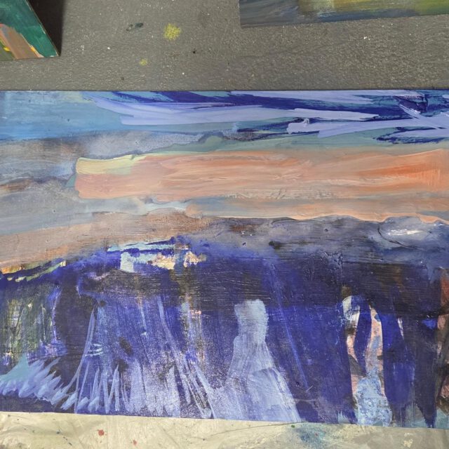 Wieder arbeiten im eigenen Atelier 🥰