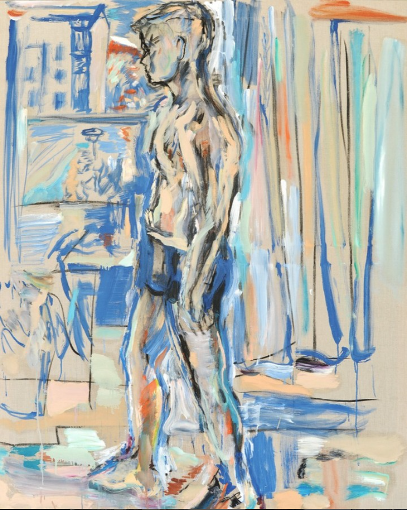 Tamyo Leonard, Modell im Raum, 1,70 m x 1,40 m