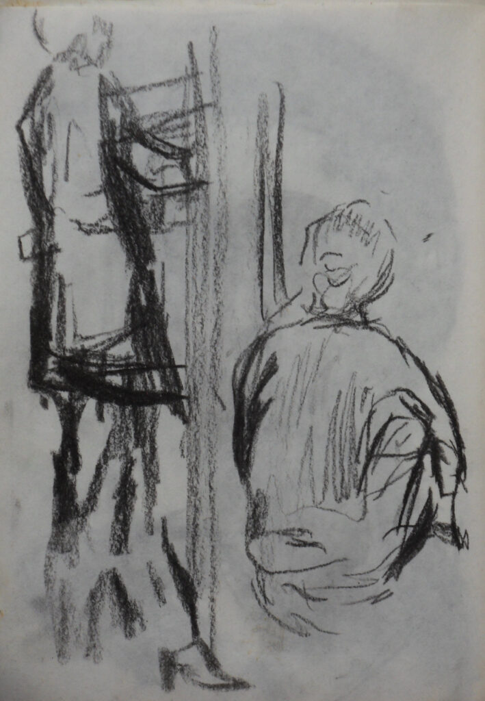 Tamyo Leonard, Figurengruppe, 27 x 18 cm