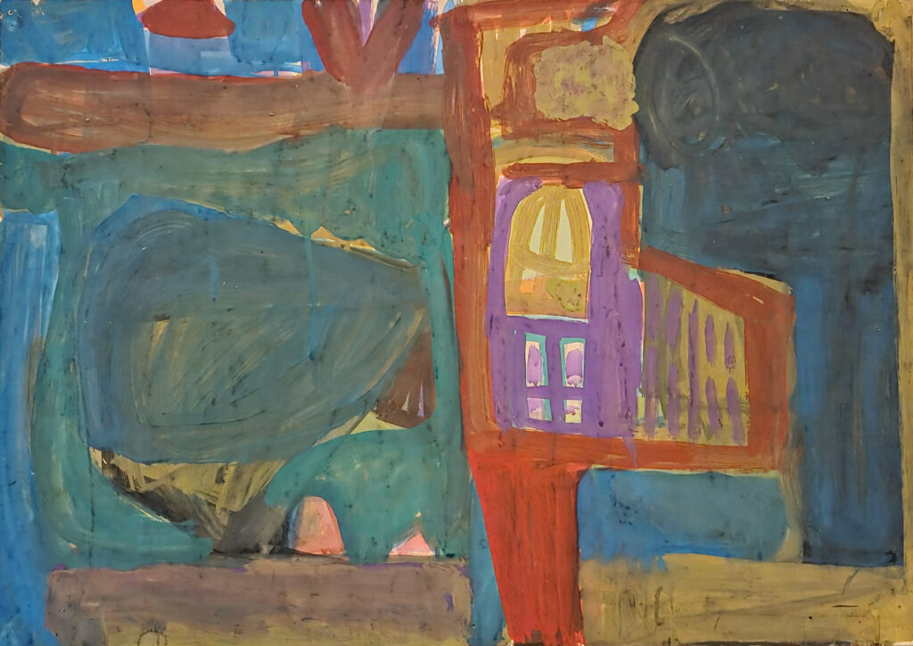 Tamyo Leonard, Hofgarten, 59 x 42 cm