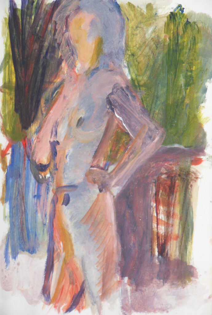 Tamyo Leonard, Stehende, 30 x 20 cm