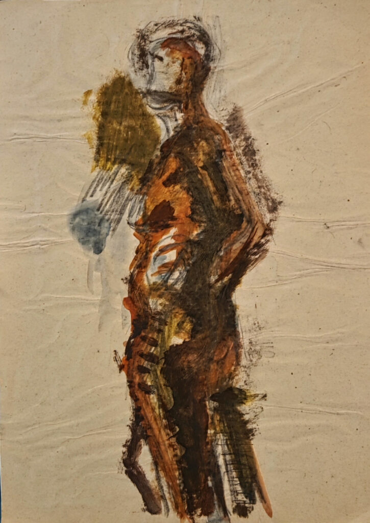 Tamyo Leonard, Stehende, 40 x 30 cm