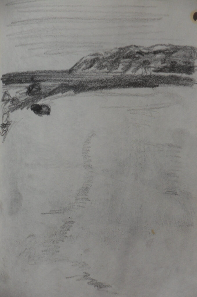 Tamyo Leonard, Usedom, Strand, 28 x 18 cm